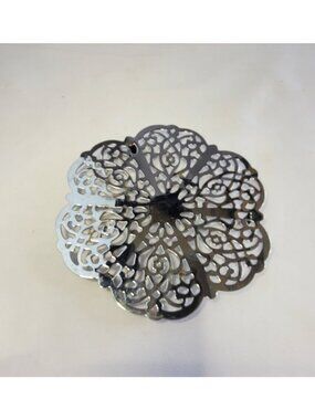 Vintage Irvinware Trivet Chrome Plated 5.5'' - Made in USA